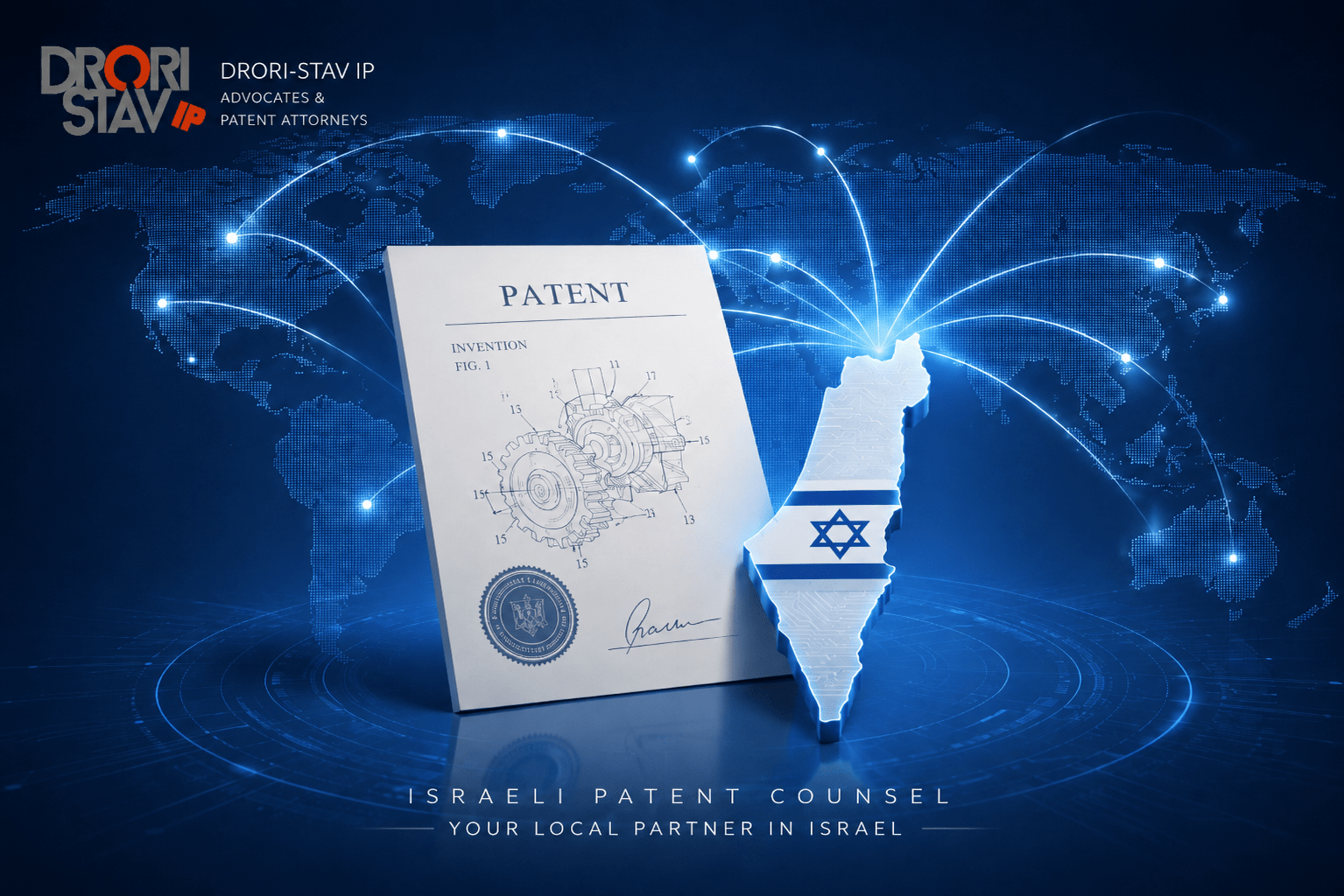 Israeli patent counsel for foreign patent attorneys and IP law firms